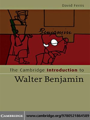 The Cambridge Introduction to Walter Benjamin - ebook